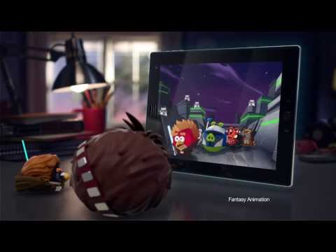 Angry Birds Star Wars 2 Telepods Commercial ft. Chewie - out September 19!
