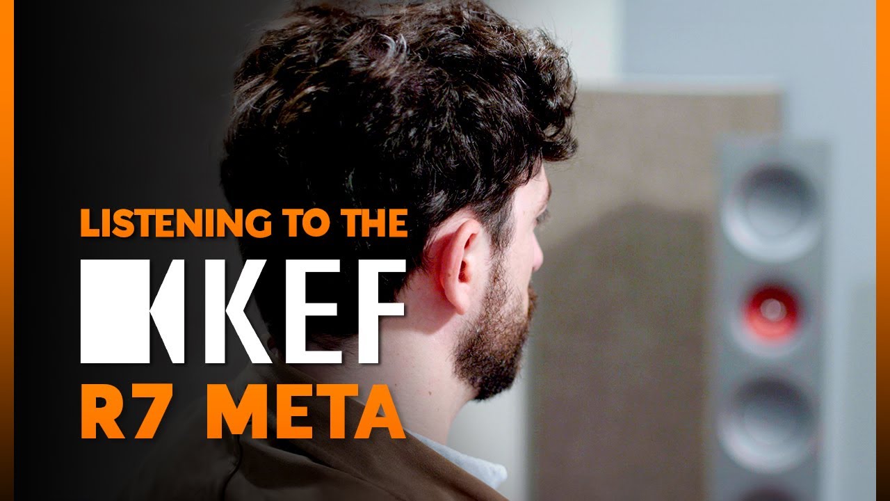 Listening to KEF R7 Meta Floorstanding speakers with David Bosch (Senior R&D Engineer) | AV.com