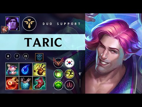Taric Support vs Elise - KR Grandmaster Patch 26.01