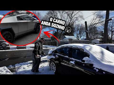 A DAY IN BOSTON "USA" WITH CAIKE PRO 😱 - THE CAR DRIVES BY ITSELF!!!