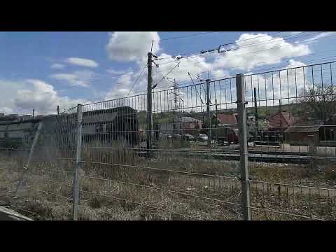 Un tren la Apahida/A train in Apahida, Cluj