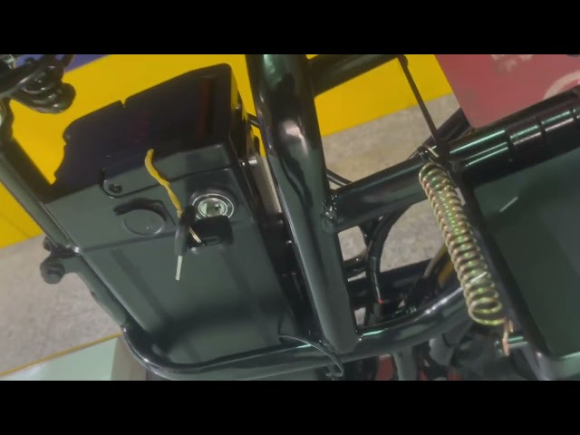 دراجة كهربائية للكبار ركبين كفر مقاس16 إنش 60V مع...