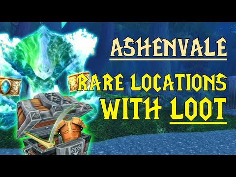 WoW Classic - Rare Mob Locations + UNIQUE LOOT - Ashenvale