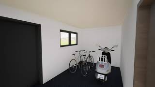 Erdgeschoss - 5 - Carport - Garage und Fahrradgarage