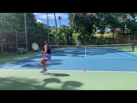 Larissa Teramura’s College Tennis Video