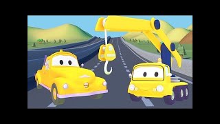 解体クレーン車そして, レ​​ッカー車のトム, （子供向け）車＆トラックの建設アニメ