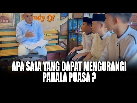 Apa Saja yang Dapat Mengurangi Pahala Puasa