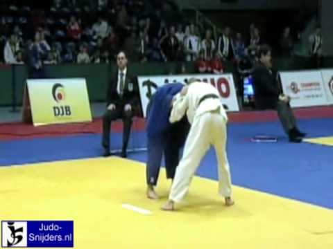 Judo 2009 Hamburg: Turebekov (KAZ)  - Diemel (NED) [-60kg].