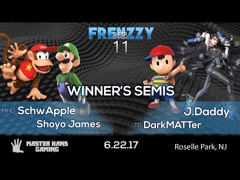 SSFrenzzy 11 - Shoyo James + MHG | SchwApple vs. TD | Dark Matter + J.Daddy - Winner's Semifinals
