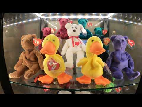 The Rarest Beanie Baby Collection ON YOUTUBE! (Full 2nd Gen Set)