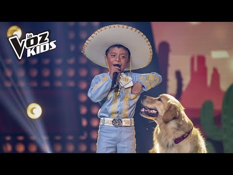 David Tarapues canta Corriente y Canelo - Rescates | La Voz Kids Colombia 2018