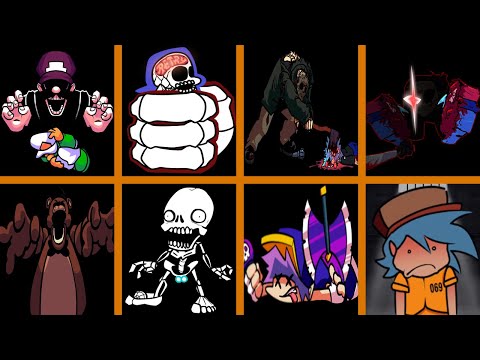 FNF - Game Over Screen/Deaths Compilation #9