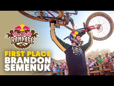 Brandon Semenuk Crowned Champion! | Full Winning Run | Red Bull Rampage 2019