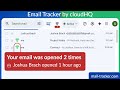 Email Tracker by cloudHQ