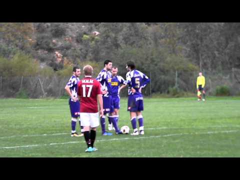 Poli Timişoara-Sparta Praga 0-0 / Lovitură liberă Dorin Goga