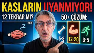 12 Tekrar Yapıyorsan Kasların Hiç UYANMIYOR! 50 Yaş Üstü İçin DOĞRU Sa