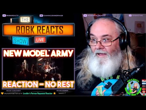 New Model Army Reaction - No Rest - First Time Hearing - Requested