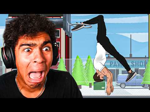 Ich habe einen Rückwärtssalto-Simulator fast geschafft...