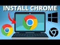 How To Download Google Chrome On Laptop PC