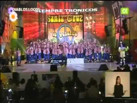 MURGA LOS DIABLOS LOCOS 2012 - estrofa dedicada a Guachipanduzy