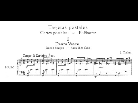 Turina - Tarjetas postales (Nelson Freire, piano) (ca.1958)