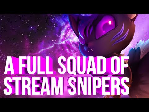 SNIPED BY A SQUAD FULL OF VIEWERS! - Smite