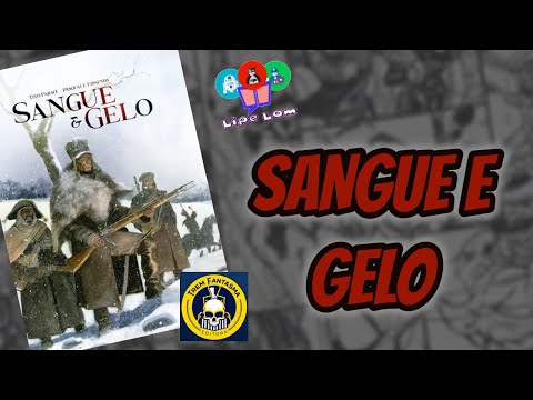 SANGUE E GELO - O primeiro quadrinho da editora Trem Fantasma