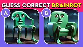 Guess the REAL BRAINROT ✅❌ - Which One is Correct? | Quiz