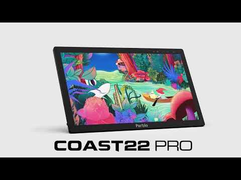 Parblo Coast22 - 21.5 Inch Graphic Drawing Monitor with Battery-Free Pen