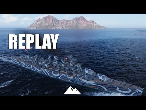 DEVONSHIRE, zu kurz geraten, aber dafür BUMMS! - World of Warships | [Replay] [Deutsch] [60fps]