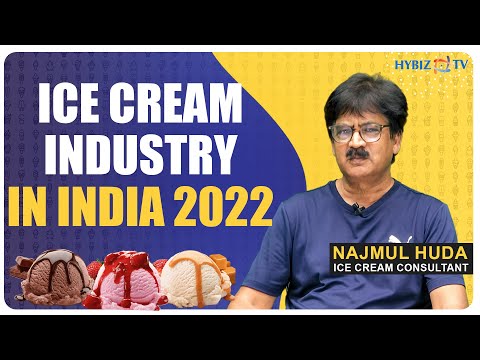Najmul Huda Ice Cream Consultant | Ice Cream Industry in India 2022 | Hybiz tv