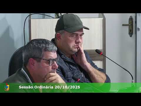 38ª Sessão Ordinária 20/10/2025 da Câmara Municipal de Ipiranga/PR