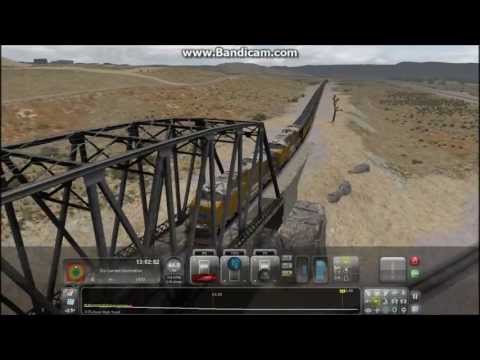 Train Simulator 2013 HD EXCLUSIVE: GE ES44AC Powered UP Passenger Train Through the Cajon Pass