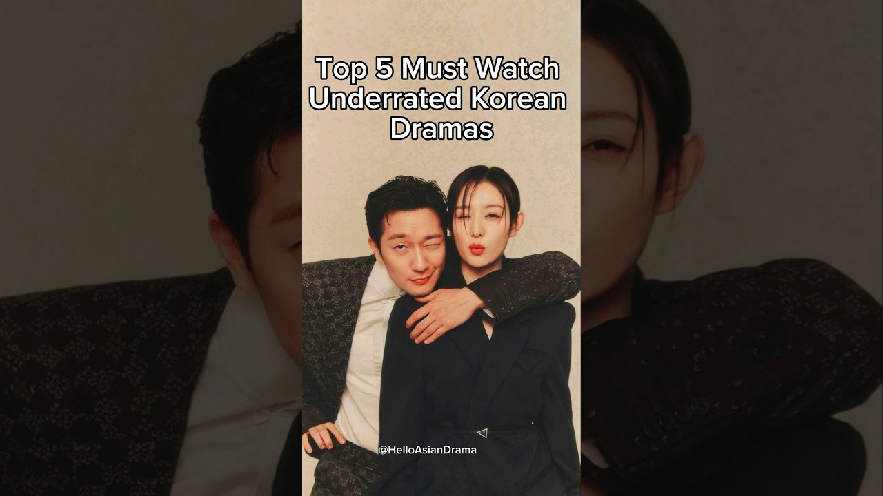 Top 5 must watch underrated Korean dramas #shortsviral #trending #kdrama #kdramaedit #kdramashorts