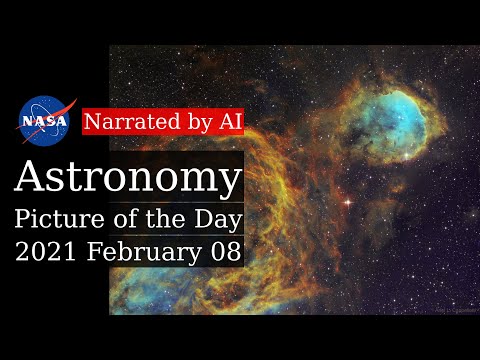 APOD: 2021-02-08 - WR32 and Interstellar Clouds in Carina (Narrated by Emma)