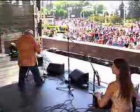 Felix Lahuti with DJ Oleg Odjo