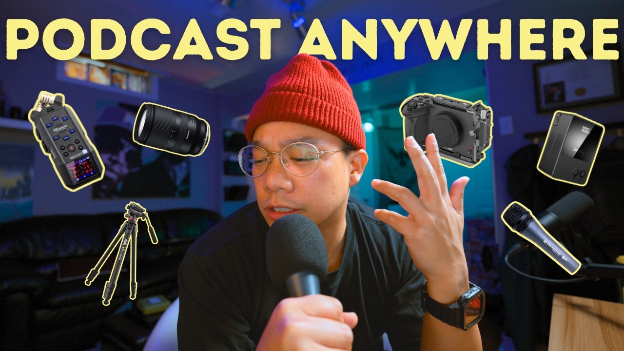 3 Month Trip To Asia: Everything I Need to Run a Podcast from a Backpack