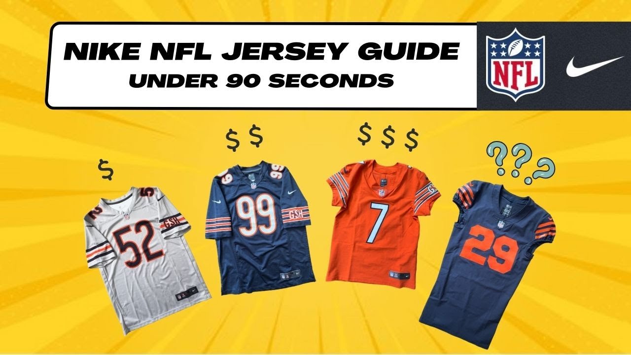 90-Second Guide: Nike NFL Jerseys