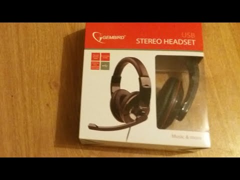 Ausinės Gembird TWS Earbuds FitEar-X200B Belaidės, Bluetooth, In-Ear, Juodas video