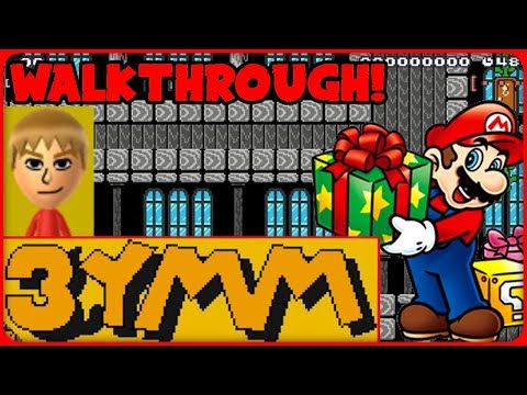 [3YMM] Escape From Hotel Mario 🎁 by Cheezy 🎁 SUPER MARIO MAKER Raw GAMEPLAY