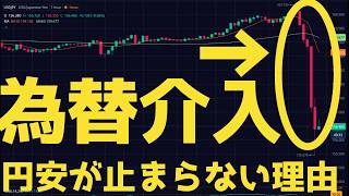 【160円から急落】財務省の口先介入でも円安進行が止まらない理由 | #テスラ株全力ちゃんねるのタイツ @all_tsla