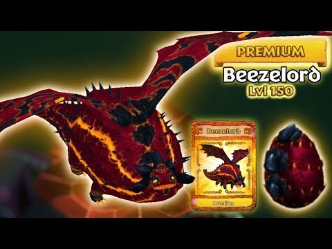 Beezelord (New Premium Buffalord) Max Level 150 Titan Mode | Dragons: Rise of Berk