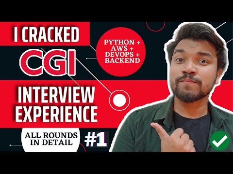 Cgi Interview Experience Pythonweb Developer Aws Interview Question Answers Software Engineer