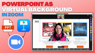 How to Share Slides as Virtual Background with PowerPoint in Zoom Meeting [2023 update]