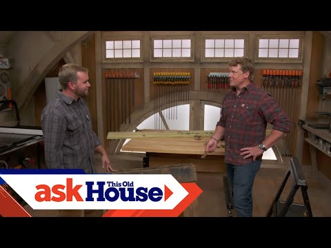 How to Build Saw Horses with Scrap Lumber | Ask This Old House