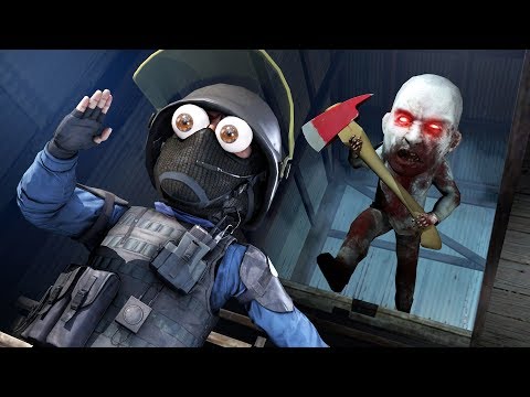 МАНЬЯК НАШЕЛ НАС В САМОМ БОЛЬШОМ БУНКЕРЕ (CS:GO Смешные Моменты)