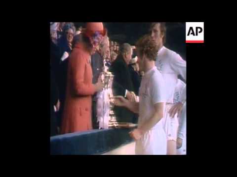 SYND 6-5-72 LEEDS BEAT ARSENAL IN FA CUP