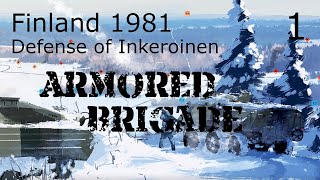 Armored Brigade - Defense of Inkeroinen - 1 - Scenario creation