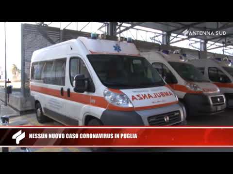 10 febbraio 2020 - Nessun nuovo caso di coronavirus in Puglia