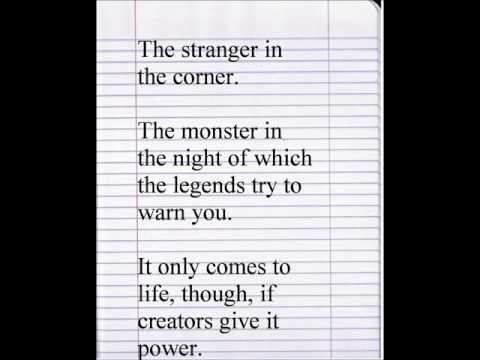 The Writer (An Alan Wake tribute)- Johnny HackNSlash